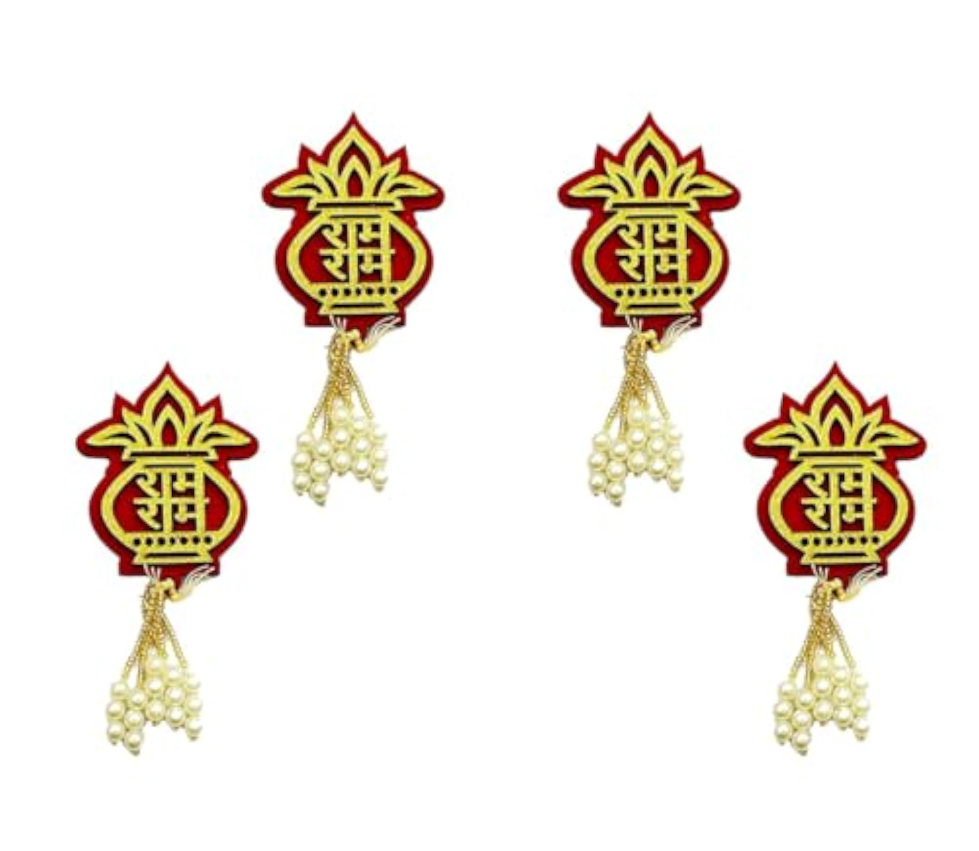 Puja Sohn Soon Puja Ram Ram Wood Tags